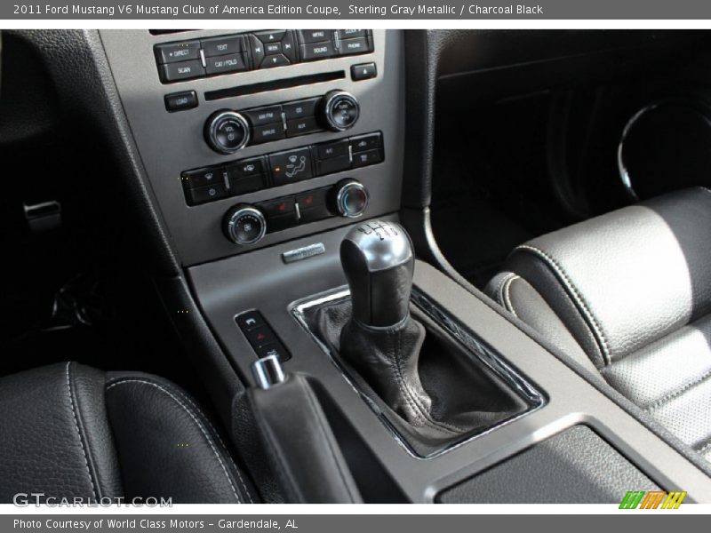  2011 Mustang V6 Mustang Club of America Edition Coupe 6 Speed Manual Shifter