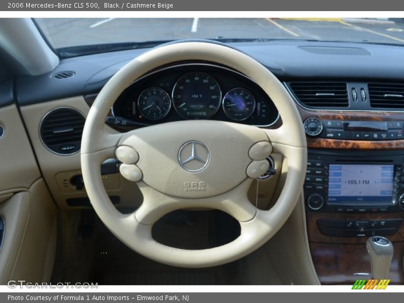 Black / Cashmere Beige 2006 Mercedes-Benz CLS 500