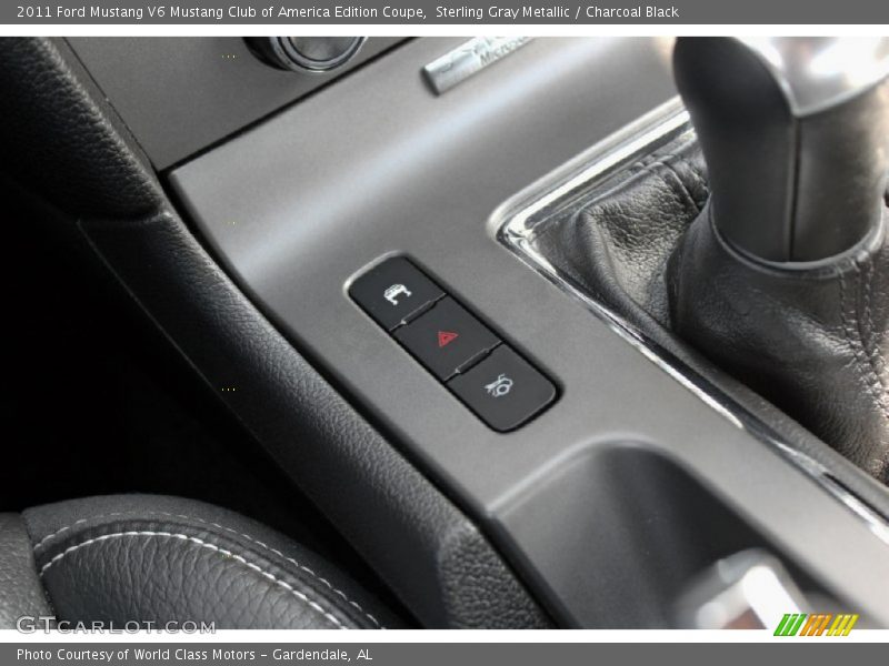 Sterling Gray Metallic / Charcoal Black 2011 Ford Mustang V6 Mustang Club of America Edition Coupe
