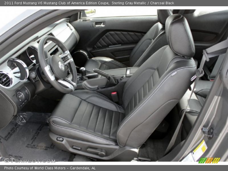  2011 Mustang V6 Mustang Club of America Edition Coupe Charcoal Black Interior