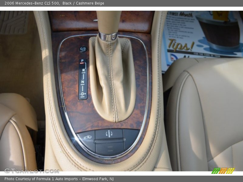 Black / Cashmere Beige 2006 Mercedes-Benz CLS 500