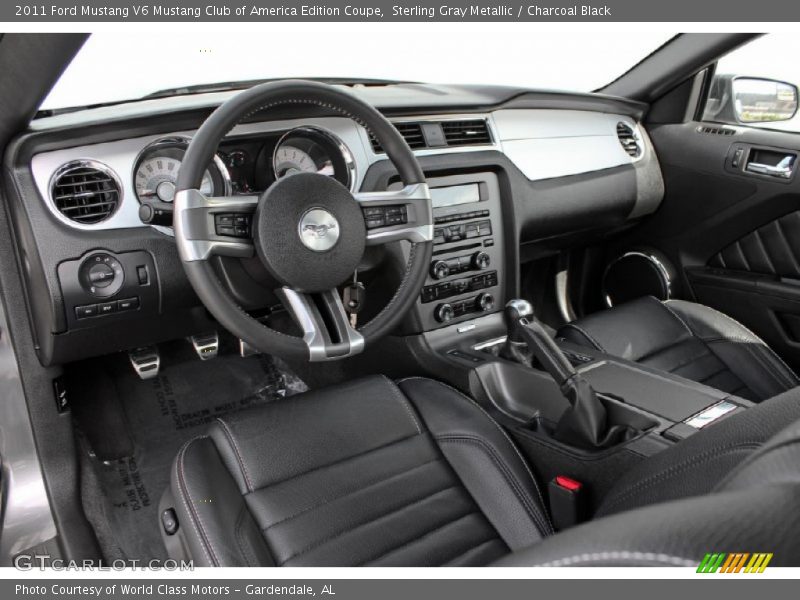 Dashboard of 2011 Mustang V6 Mustang Club of America Edition Coupe