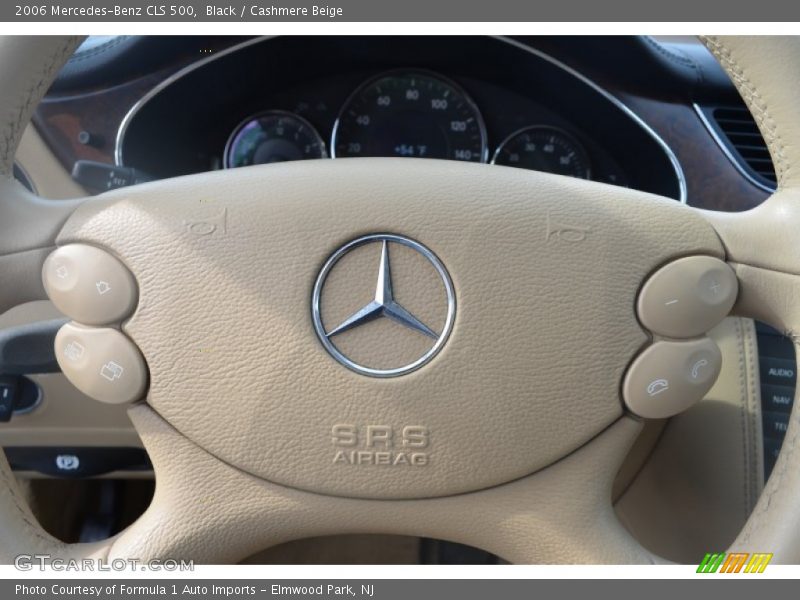Black / Cashmere Beige 2006 Mercedes-Benz CLS 500