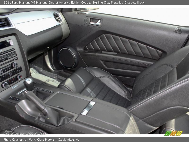 Sterling Gray Metallic / Charcoal Black 2011 Ford Mustang V6 Mustang Club of America Edition Coupe