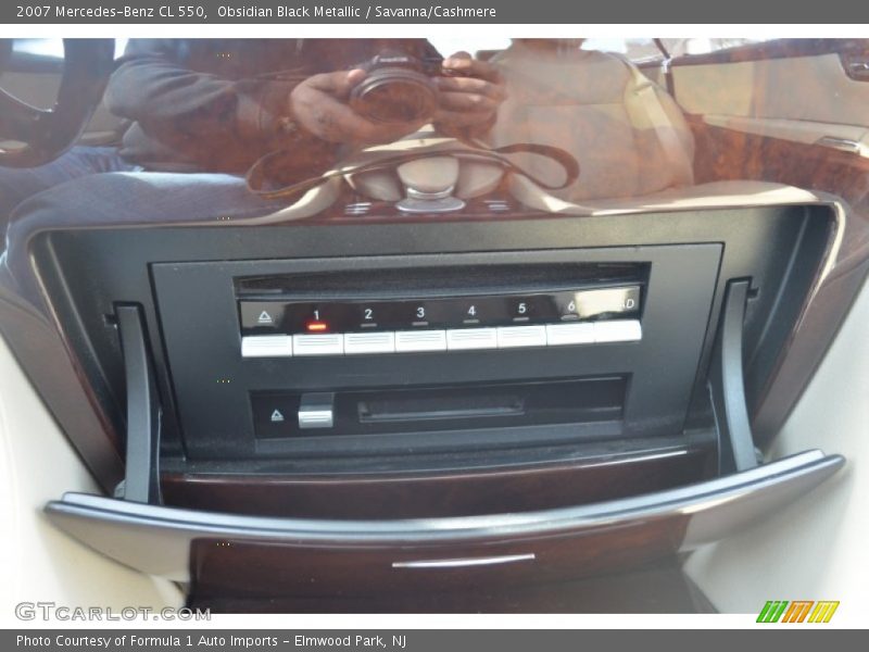 Obsidian Black Metallic / Savanna/Cashmere 2007 Mercedes-Benz CL 550
