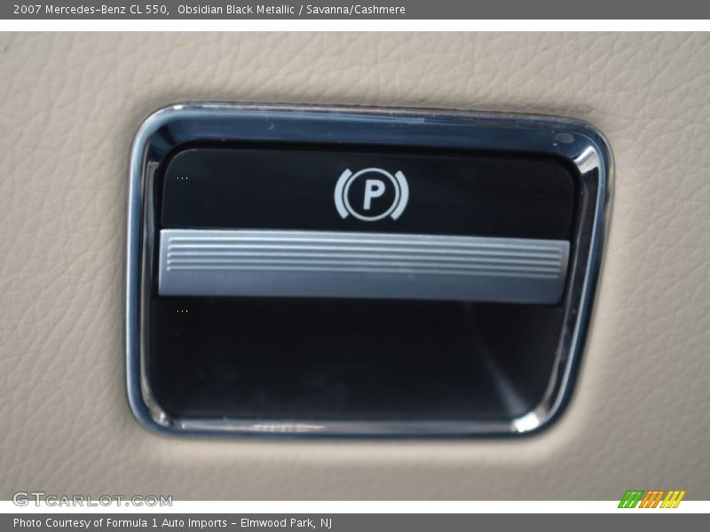 Obsidian Black Metallic / Savanna/Cashmere 2007 Mercedes-Benz CL 550