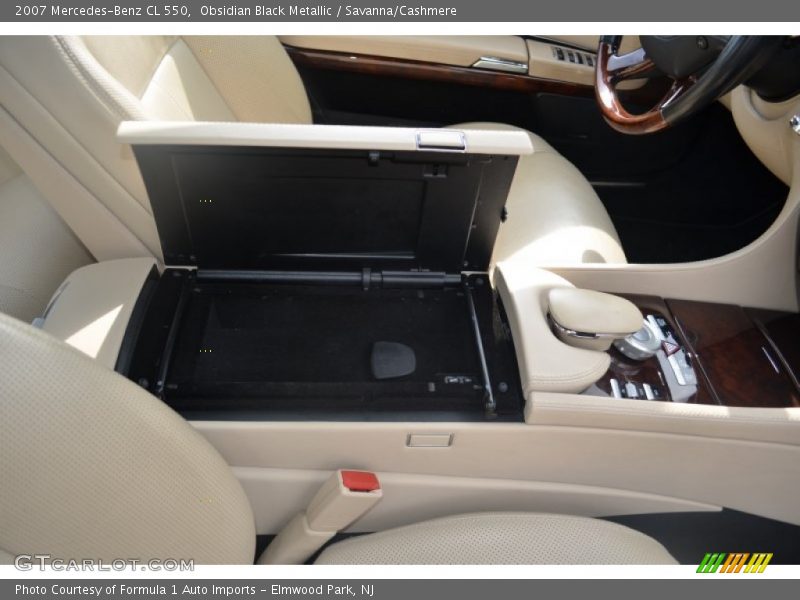 Obsidian Black Metallic / Savanna/Cashmere 2007 Mercedes-Benz CL 550