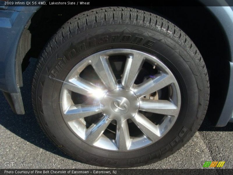 Lakeshore Slate / Wheat 2009 Infiniti QX 56 4WD