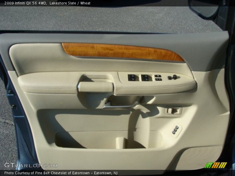 Lakeshore Slate / Wheat 2009 Infiniti QX 56 4WD