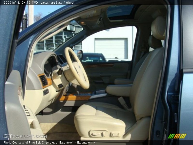 Lakeshore Slate / Wheat 2009 Infiniti QX 56 4WD