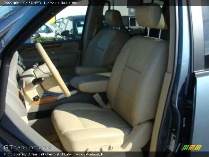 Lakeshore Slate / Wheat 2009 Infiniti QX 56 4WD