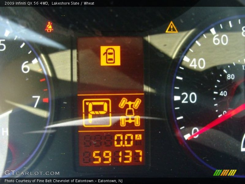 Lakeshore Slate / Wheat 2009 Infiniti QX 56 4WD