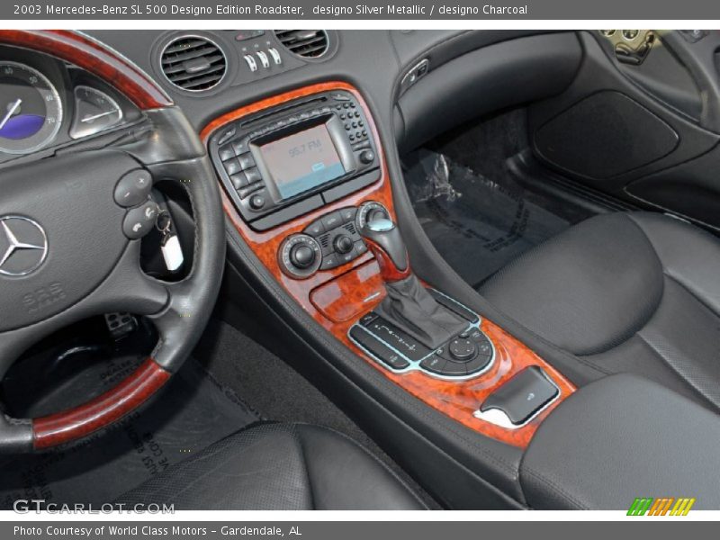 Controls of 2003 SL 500 Designo Edition Roadster
