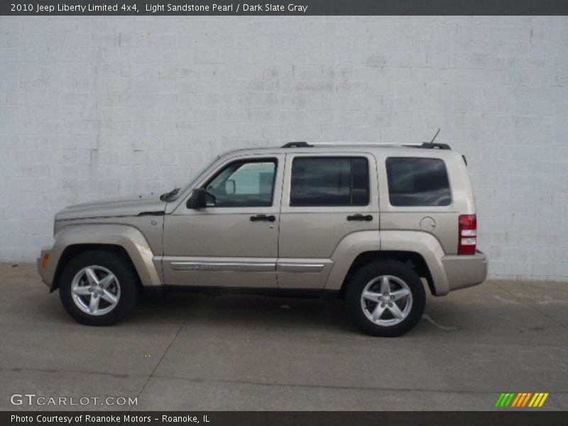 Light Sandstone Pearl / Dark Slate Gray 2010 Jeep Liberty Limited 4x4