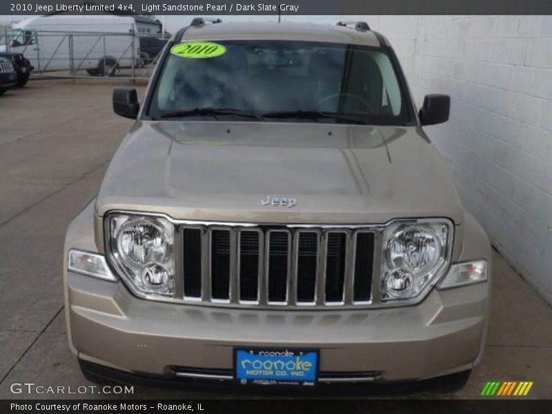 Light Sandstone Pearl / Dark Slate Gray 2010 Jeep Liberty Limited 4x4