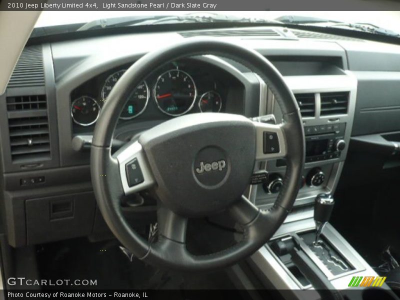 Light Sandstone Pearl / Dark Slate Gray 2010 Jeep Liberty Limited 4x4