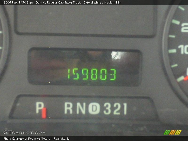 Oxford White / Medium Flint 2006 Ford F450 Super Duty XL Regular Cab Stake Truck