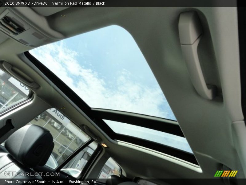 Vermilion Red Metallic / Black 2010 BMW X3 xDrive30i