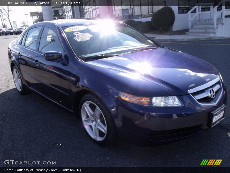 Abyss Blue Pearl / Camel 2005 Acura TL 3.2