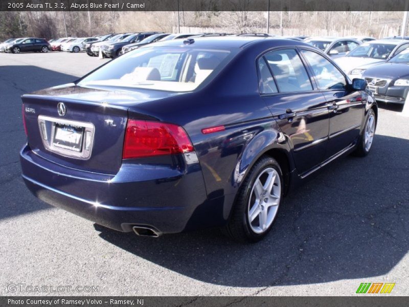 Abyss Blue Pearl / Camel 2005 Acura TL 3.2