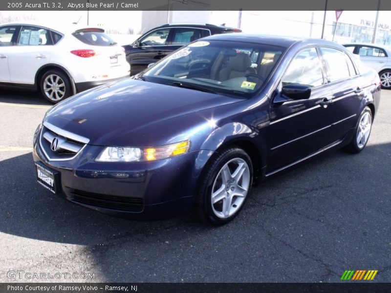 Abyss Blue Pearl / Camel 2005 Acura TL 3.2