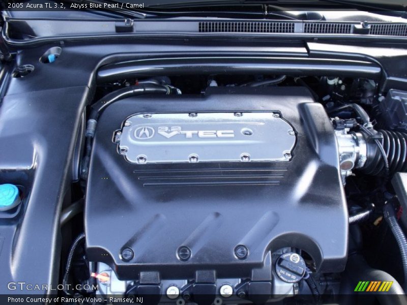 Abyss Blue Pearl / Camel 2005 Acura TL 3.2