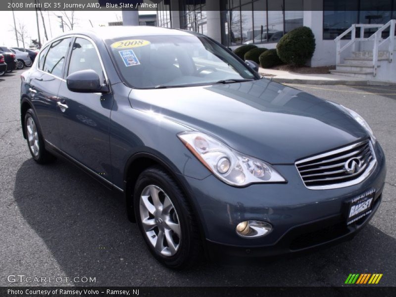 Blue Slate / Wheat 2008 Infiniti EX 35 Journey AWD