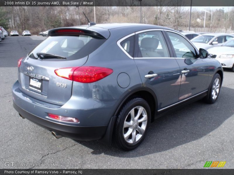 Blue Slate / Wheat 2008 Infiniti EX 35 Journey AWD