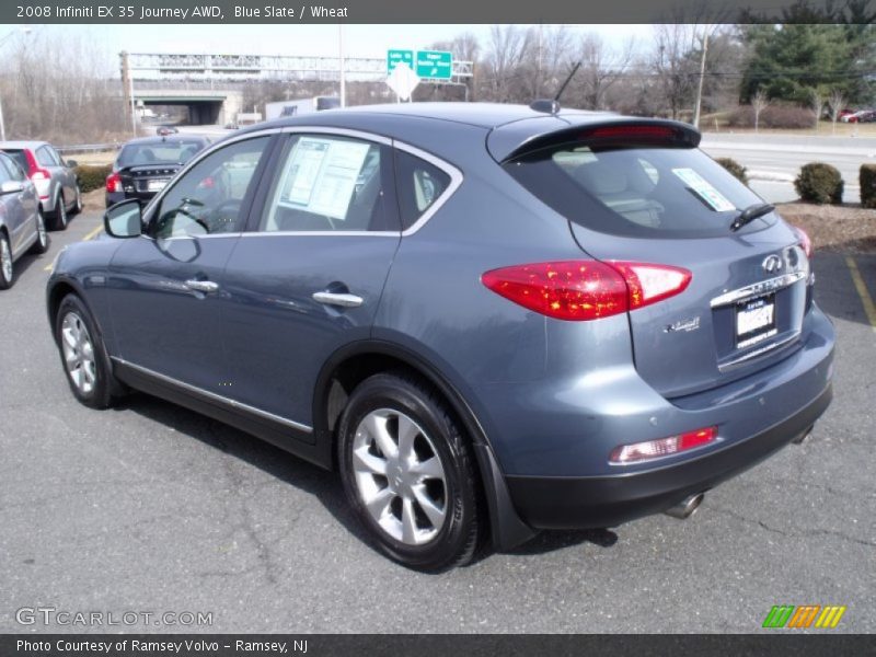 Blue Slate / Wheat 2008 Infiniti EX 35 Journey AWD