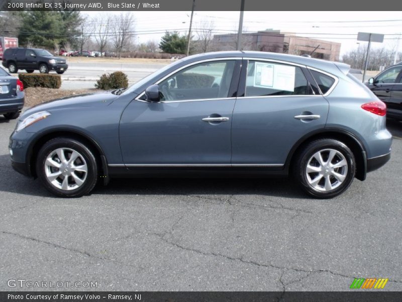 Blue Slate / Wheat 2008 Infiniti EX 35 Journey AWD