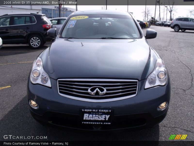Blue Slate / Wheat 2008 Infiniti EX 35 Journey AWD