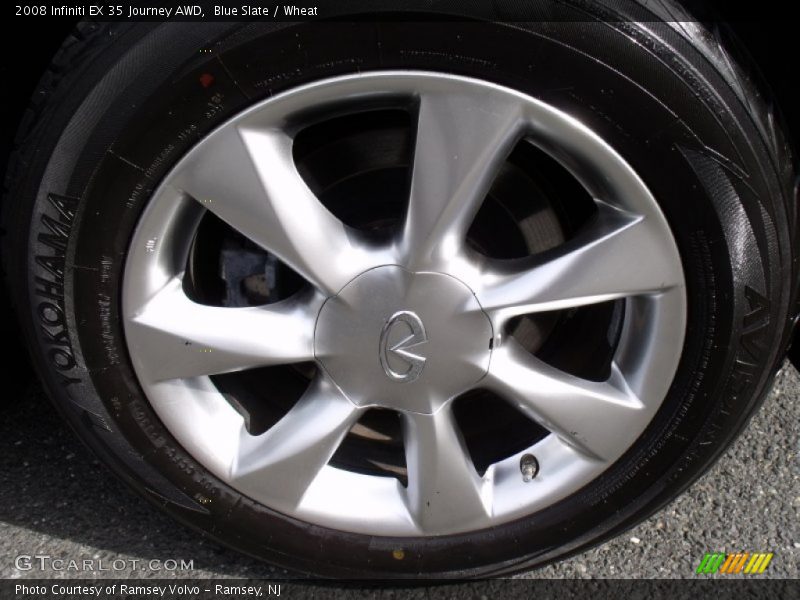 Blue Slate / Wheat 2008 Infiniti EX 35 Journey AWD