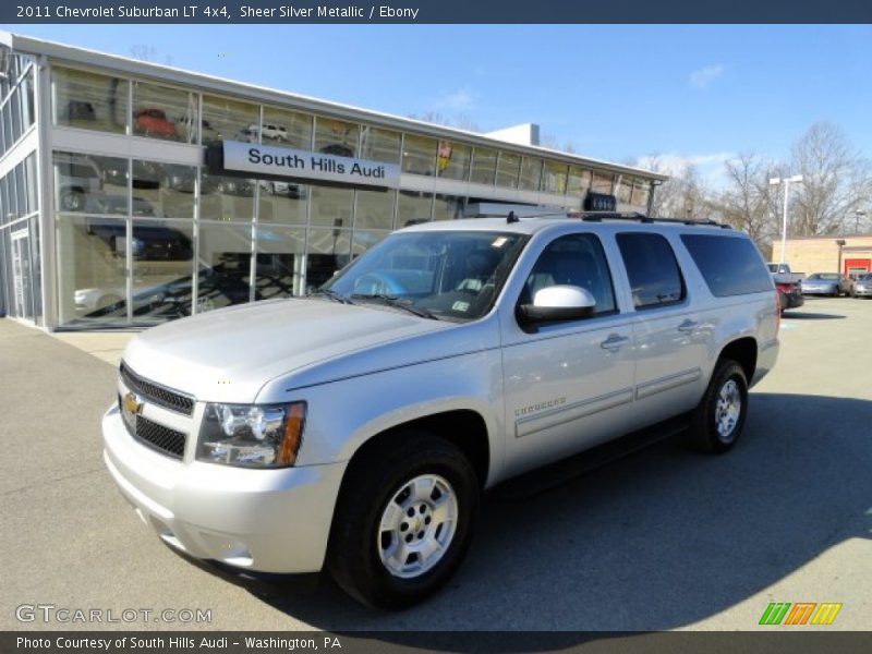 Sheer Silver Metallic / Ebony 2011 Chevrolet Suburban LT 4x4