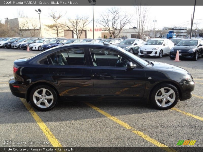 Black Mica / Black 2005 Mazda MAZDA3 i Sedan