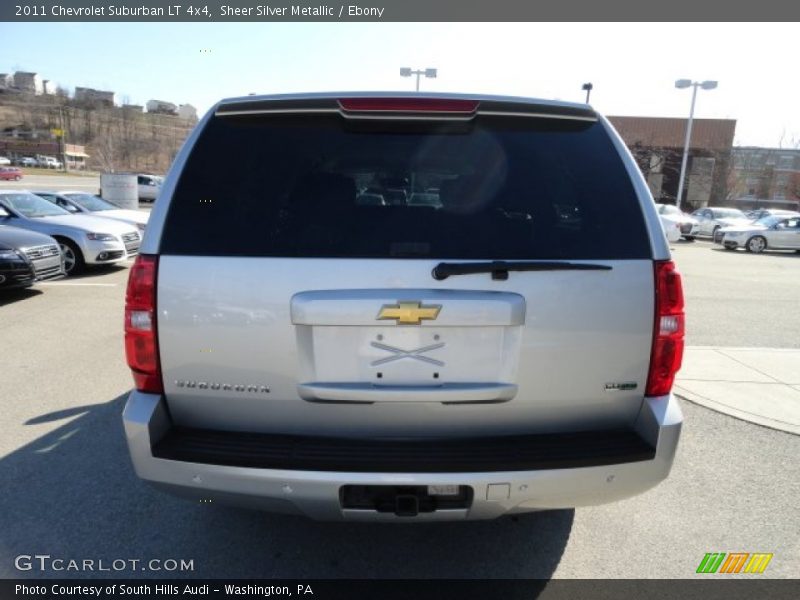 Sheer Silver Metallic / Ebony 2011 Chevrolet Suburban LT 4x4