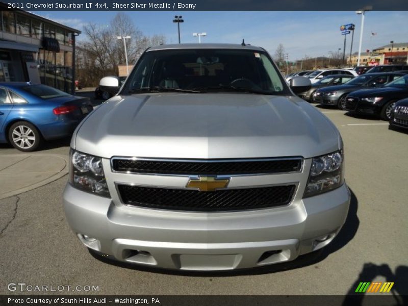 Sheer Silver Metallic / Ebony 2011 Chevrolet Suburban LT 4x4