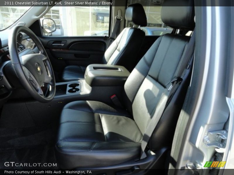 Sheer Silver Metallic / Ebony 2011 Chevrolet Suburban LT 4x4