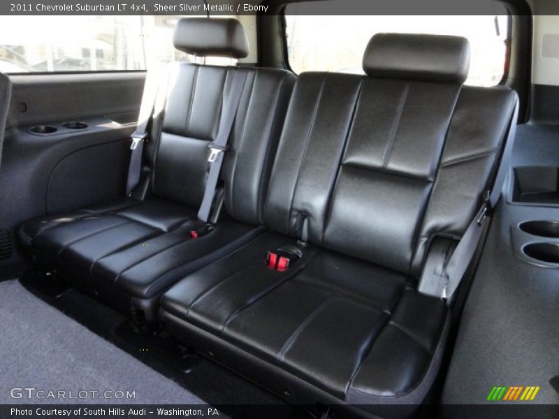 Sheer Silver Metallic / Ebony 2011 Chevrolet Suburban LT 4x4