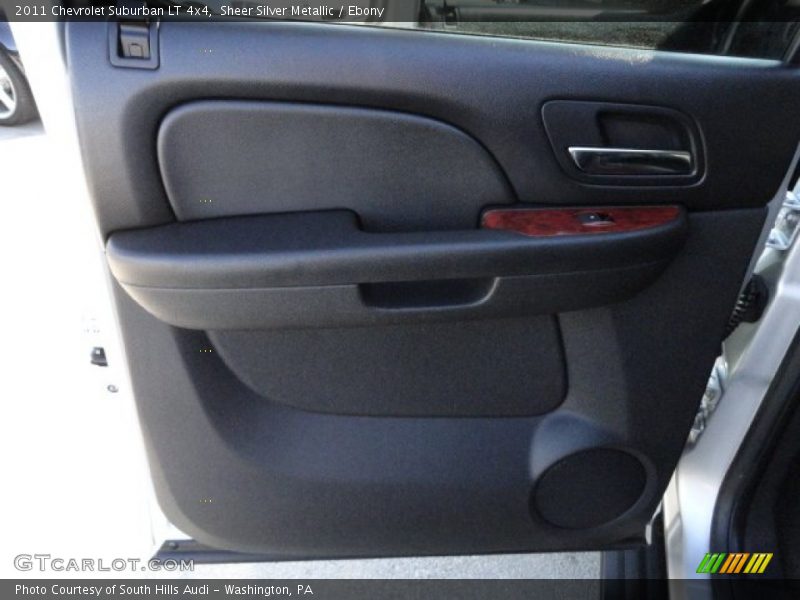 Sheer Silver Metallic / Ebony 2011 Chevrolet Suburban LT 4x4
