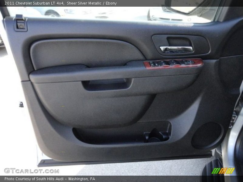 Sheer Silver Metallic / Ebony 2011 Chevrolet Suburban LT 4x4