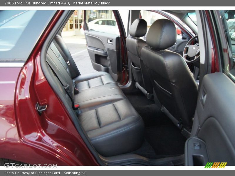 Merlot Metallic / Black 2006 Ford Five Hundred Limited AWD