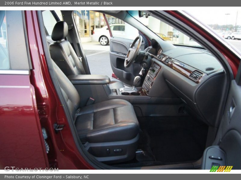 Merlot Metallic / Black 2006 Ford Five Hundred Limited AWD