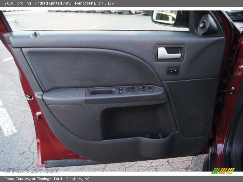 Merlot Metallic / Black 2006 Ford Five Hundred Limited AWD