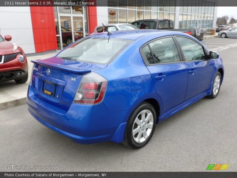 Metallic Blue / Charcoal 2011 Nissan Sentra 2.0 SR