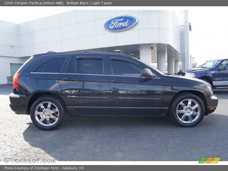 Brilliant Black / Light Taupe 2006 Chrysler Pacifica Limited AWD