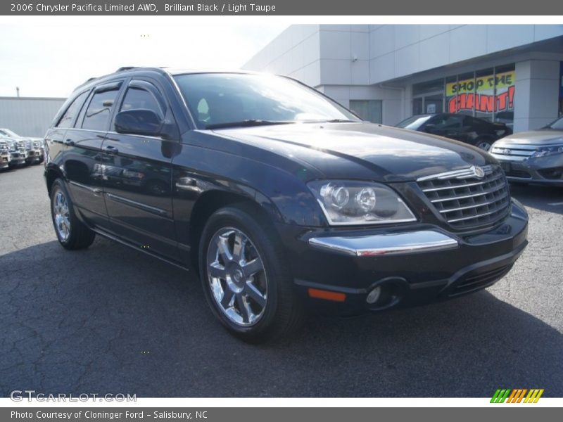 Brilliant Black / Light Taupe 2006 Chrysler Pacifica Limited AWD