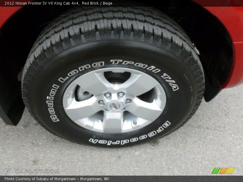 Red Brick / Beige 2012 Nissan Frontier SV V6 King Cab 4x4