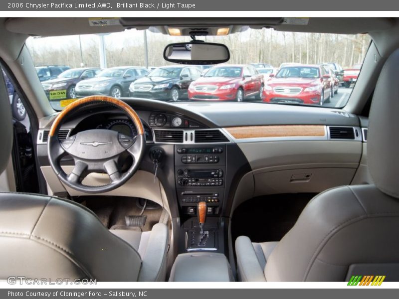Brilliant Black / Light Taupe 2006 Chrysler Pacifica Limited AWD