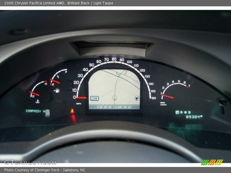 Brilliant Black / Light Taupe 2006 Chrysler Pacifica Limited AWD