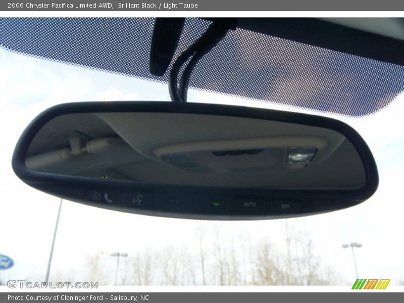 Brilliant Black / Light Taupe 2006 Chrysler Pacifica Limited AWD